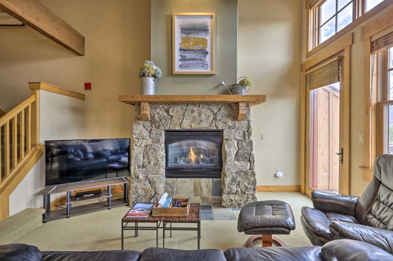 Keystone Condo On Golf Course With Mountain View Exterior foto