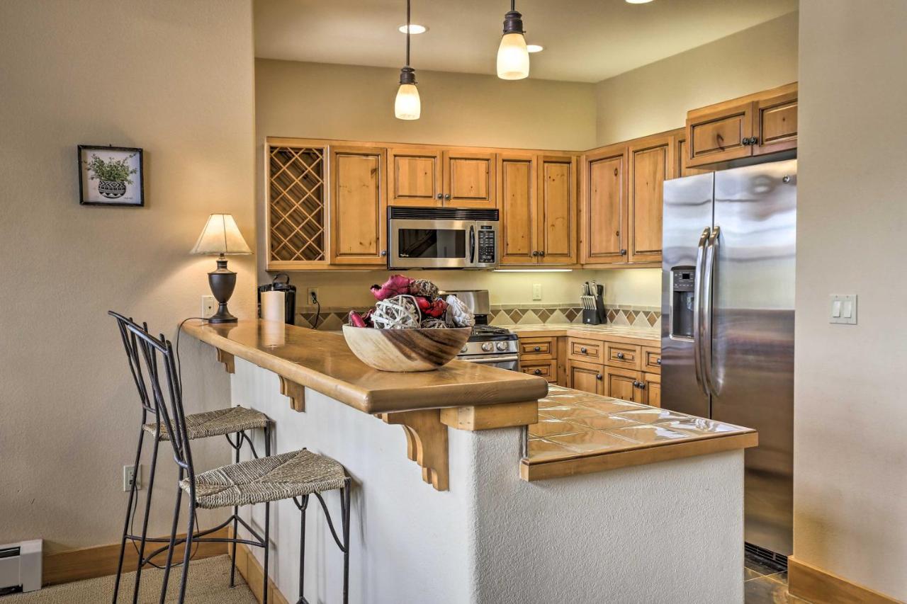 Keystone Condo On Golf Course With Mountain View Exterior foto